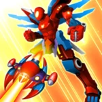 thunder fighter superhero android application logo